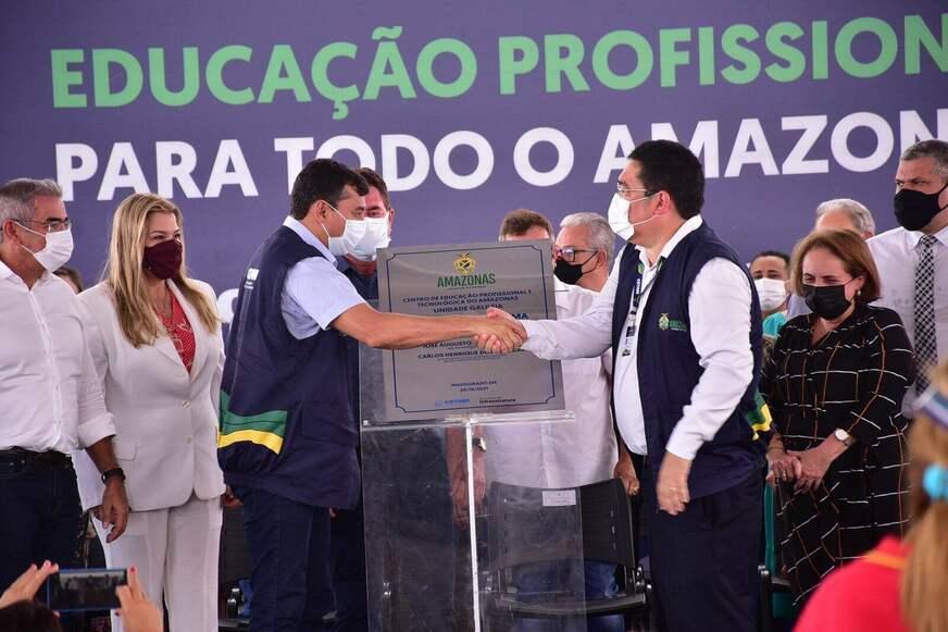 Maior e mais moderna escola do Cetam é inaugurada em Manaus