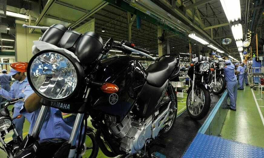Produção de motocicletas em Manaus cai 11,9% em setembro