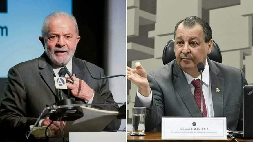 Omar Aziz vai se reunir com Lula, em São Paulo