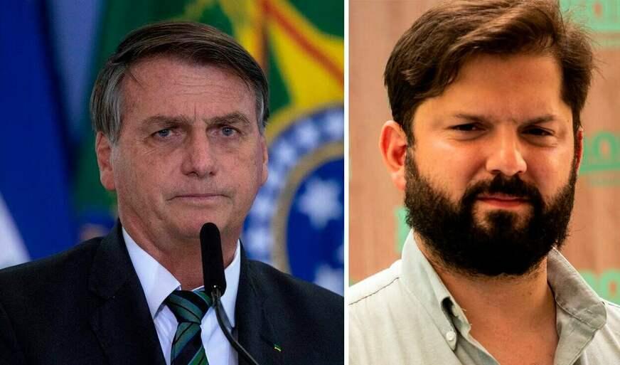 Bolsonaro não irá à posse de Boric no Chile