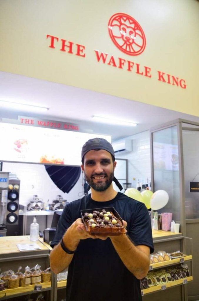 Franquia The Waffle King chega a Manaus