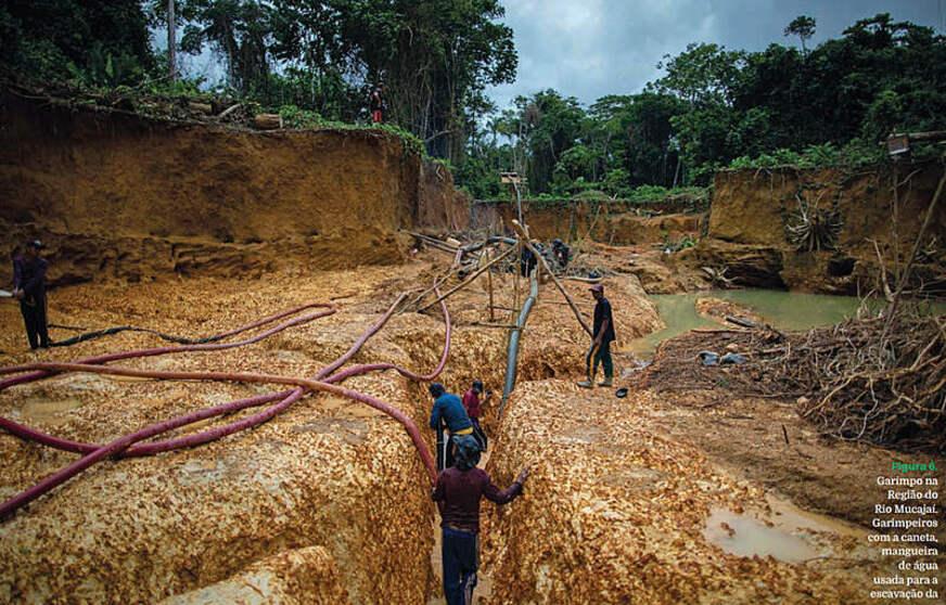 Exploração mineral em terra indígena
