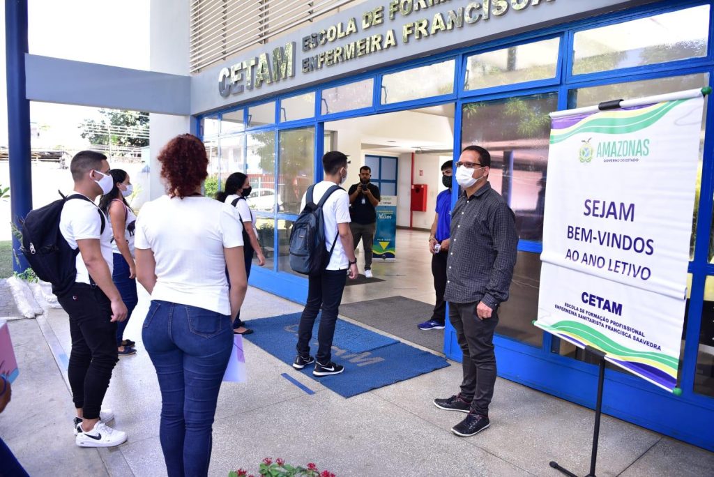 Cetam dá início a aulas presenciais em Manaus e no interior do Estado