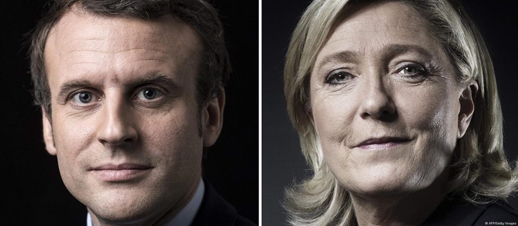 França terá segundo turno entre Macron e Le Pen