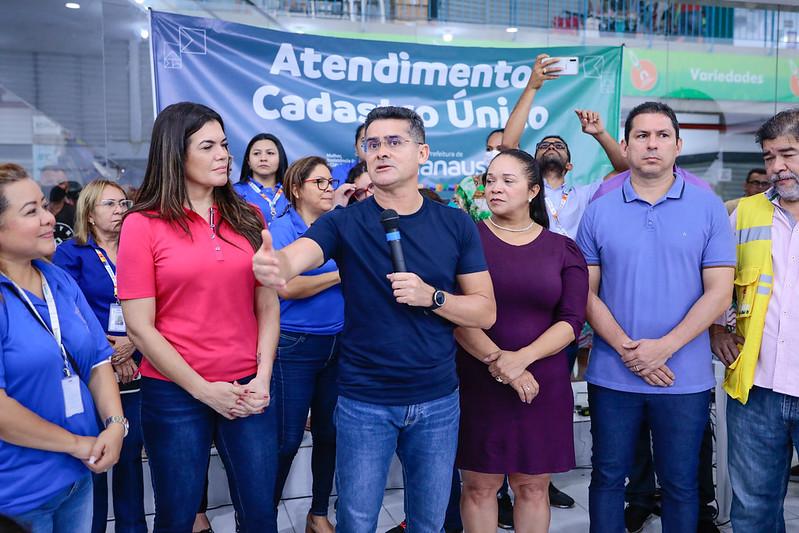 Aliados de Wilson Lima prestigiam evento de David Almeida
