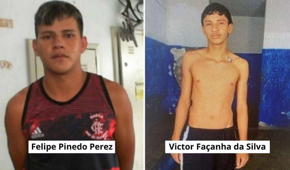 Polícia Civil divulga imagens de suspeitos de homicídio de jovem de 19 anos