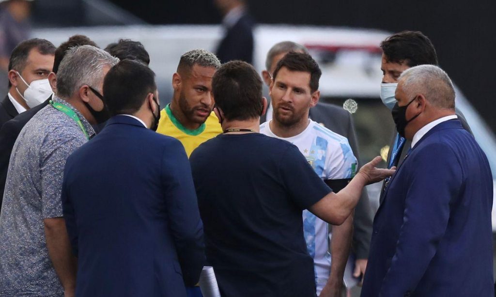 Fifa reagendará duelo suspenso Brasil x Argentina