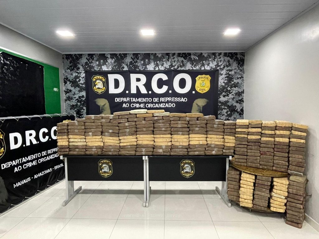 Carga de maconha avaliada em R$ 2 milhões é apreendida no AM