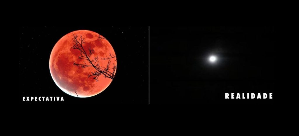Mau tempo em Manaus frustra quem queria ver ‘Lua de Sangue’