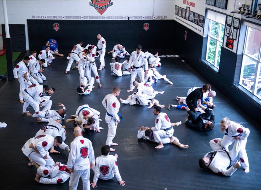 Intercâmbio de Jiu-Jitsu com os EUA