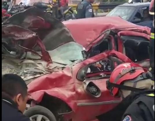 Grave acidente na avenida das Torres deixa quatro feridos na manhã desta segunda-feira (1º)