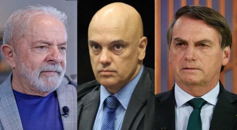 Lula e Bolsonaro devem ter encontro na posse de Alexandre de Moraes