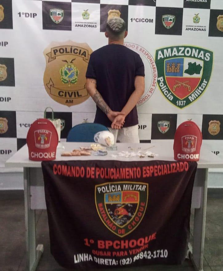 Dupla é presa no bairro Aleixo