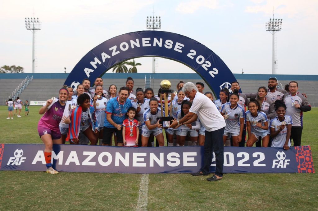 É campeão! Recanto/Nacional empata com 3B e conquista título do Amazonense Feminino