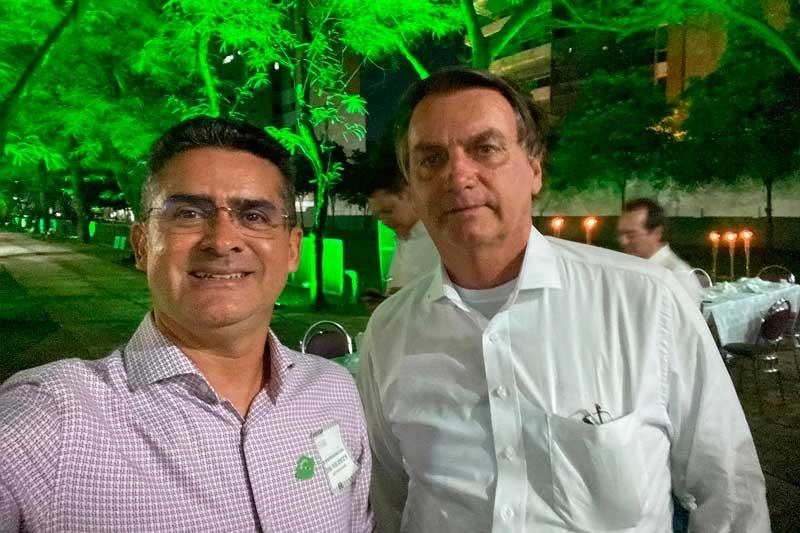 David Almeida se reúne com Bolsonaro para tratar de apoio no segundo turno