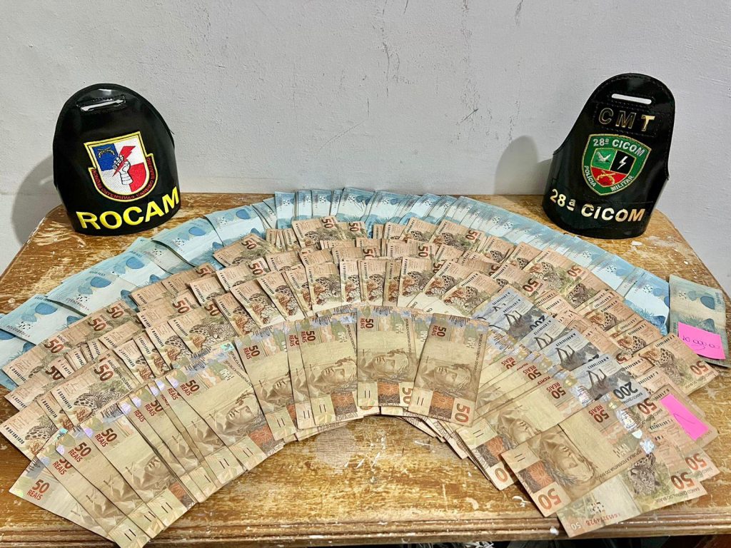 Polícia apreende R$ 30 mil sem origem declarada em Barcelos