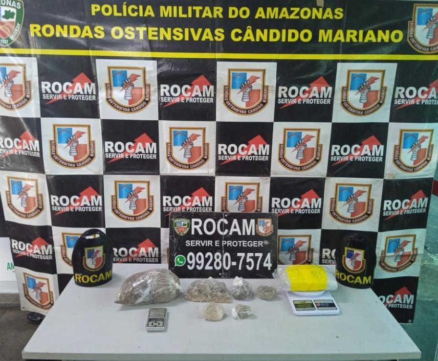 Homem é preso suspeito de tráfico de drogas