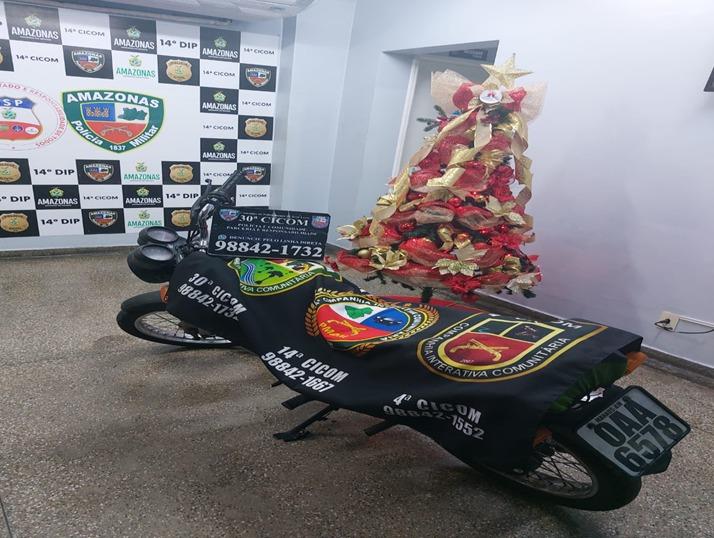 Homem é preso com moto roubada em Manaus