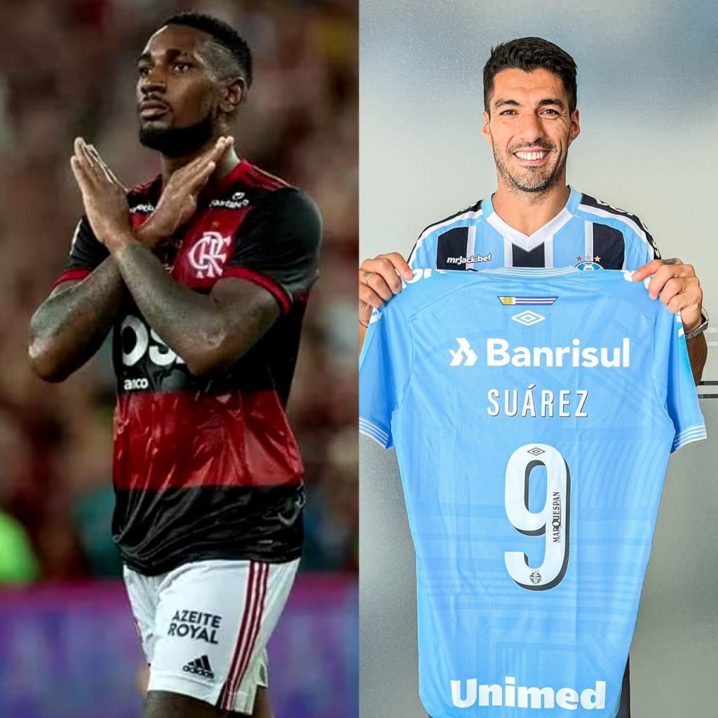 Flamengo e Grêmio agitam último dia do ano no mercado da bola