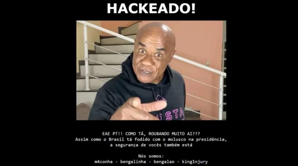 Hackers invadem site do PT e colocam imagens de ex-ator Pornô