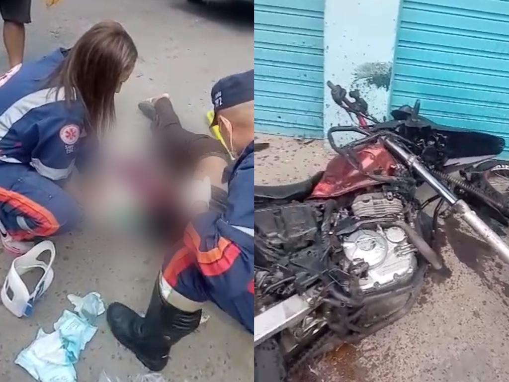 Dois homens morrem em acidentes de trânsito em Manaus