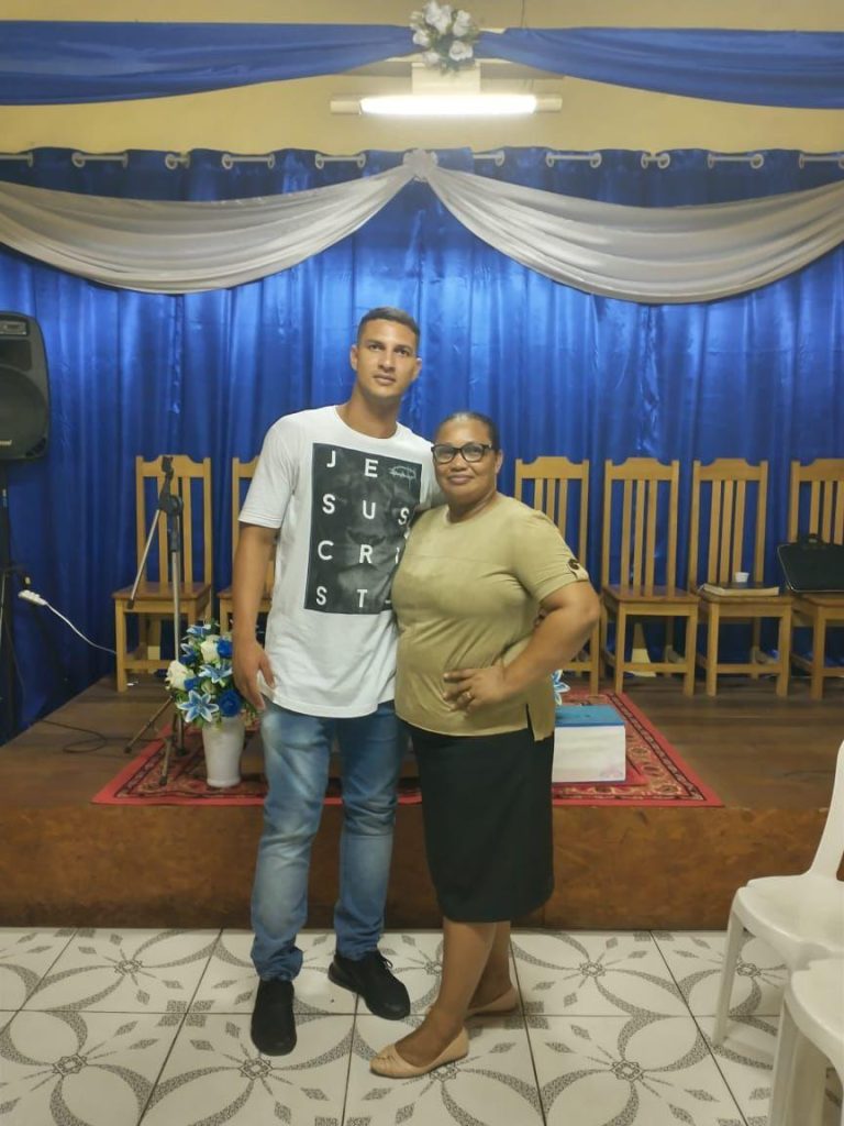 Dia das Mães comemorado na arquibancada