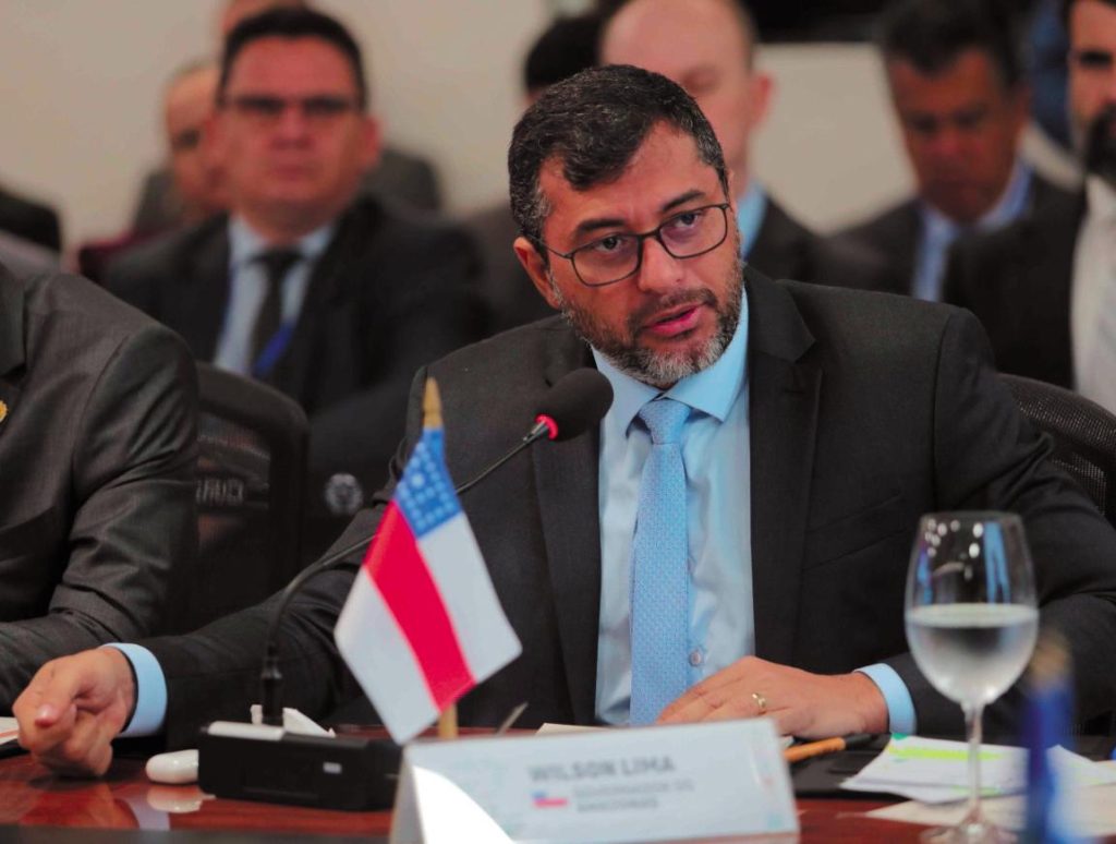 Governador Wilson Lima participou, nesta sexta, da  1ª Assembleia Geral dos Governadores da Amazônia Legal, em Cuiabá