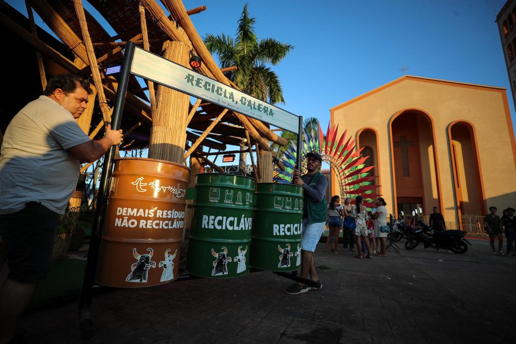 Parintins ganhará 36 ecopontos para estimular destinação correta de resíduos