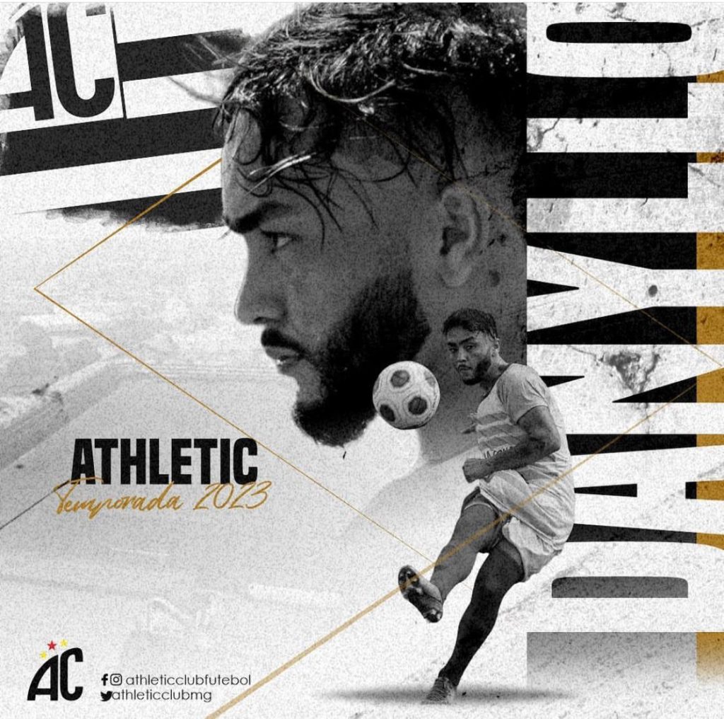 Danyllo Bastos é anunciado pelo Athletic (MG) para Série D