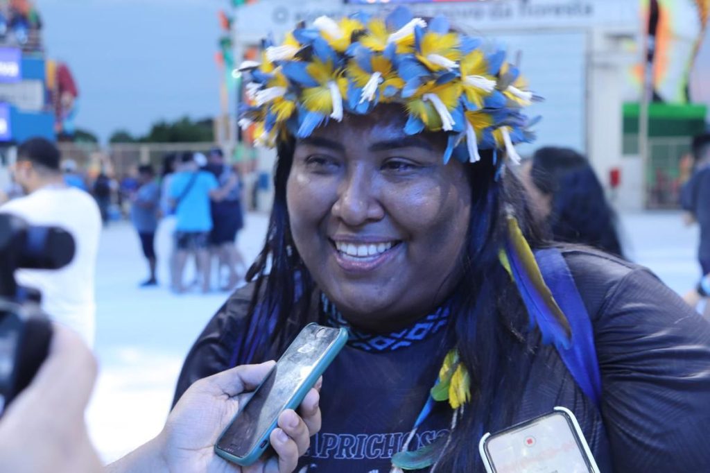‘A vitória é certa’, diz compositora Thais Kokama após 1ª noite
