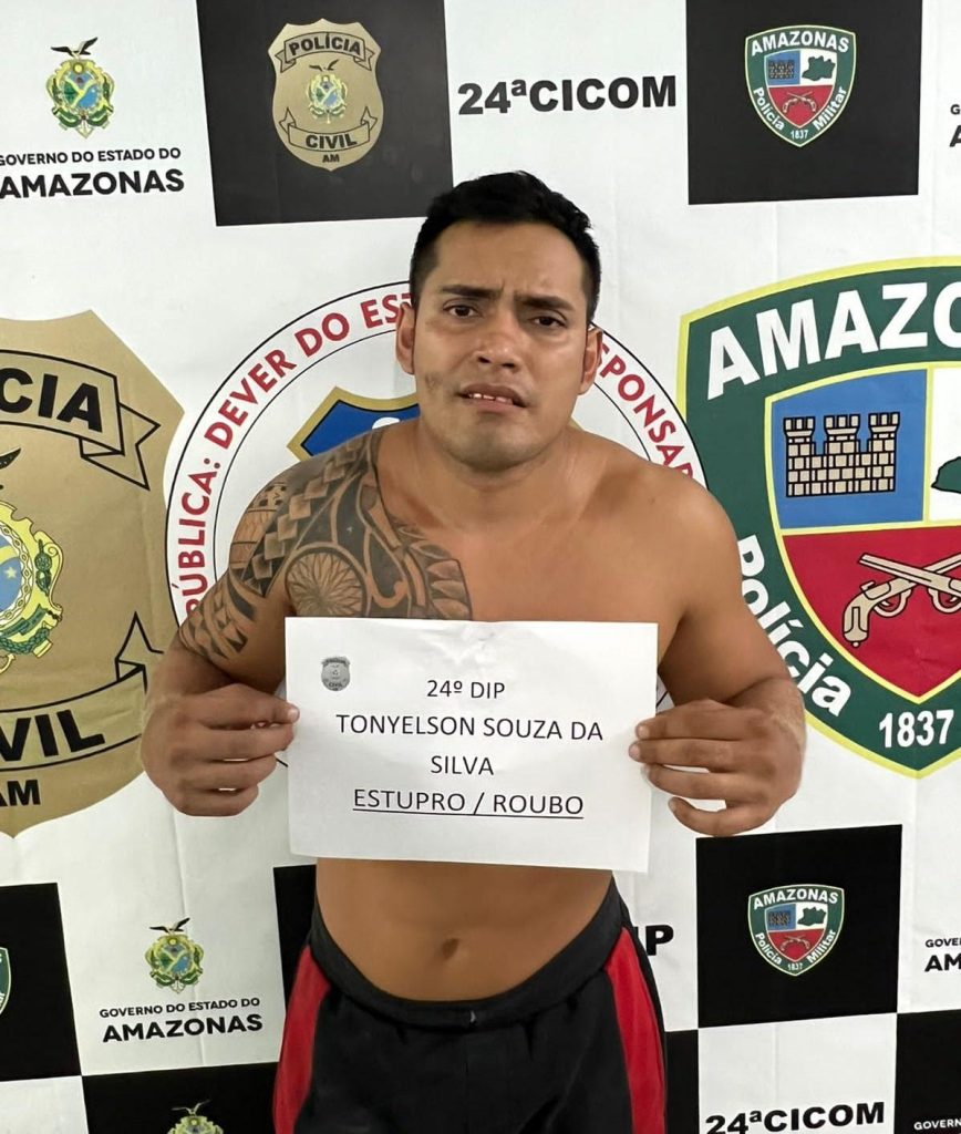 Suspeito de cometer estupros em série é preso em Manaus