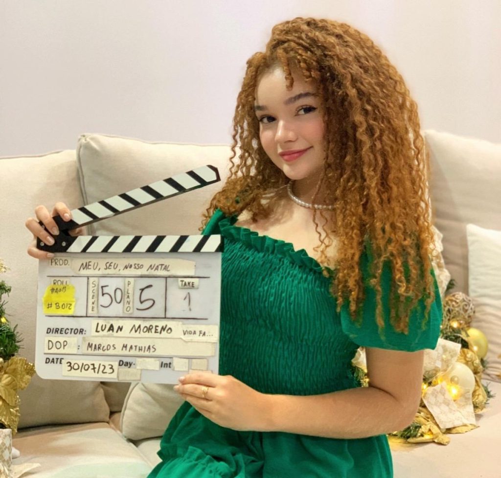 Amazonense Raylla Araújo grava filme no Rio de Janeiro