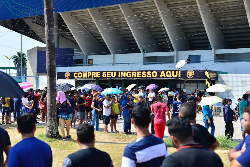 Amazonas FC divulga nova parcial com 35 mil ingressos vendidos
