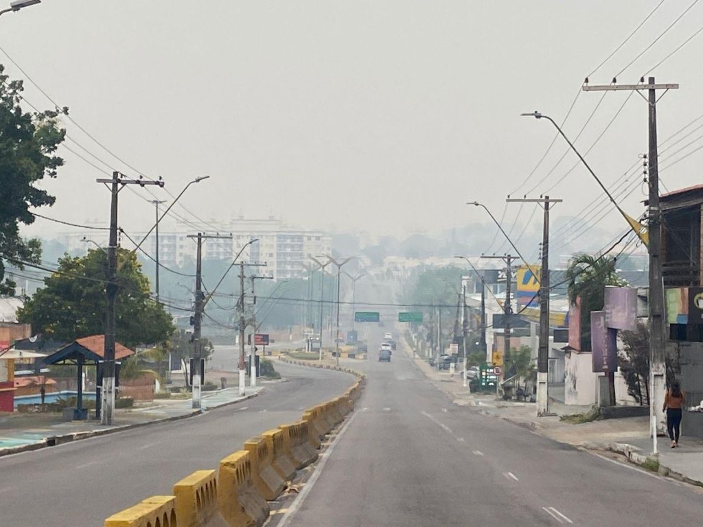 Piorou: qualidade do ar em Manaus cai ainda mais