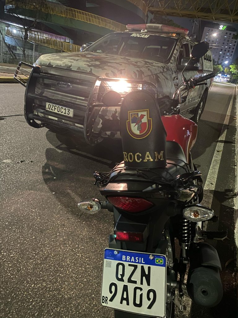 Adolescente de 16 anos é apreendido com moto roubada