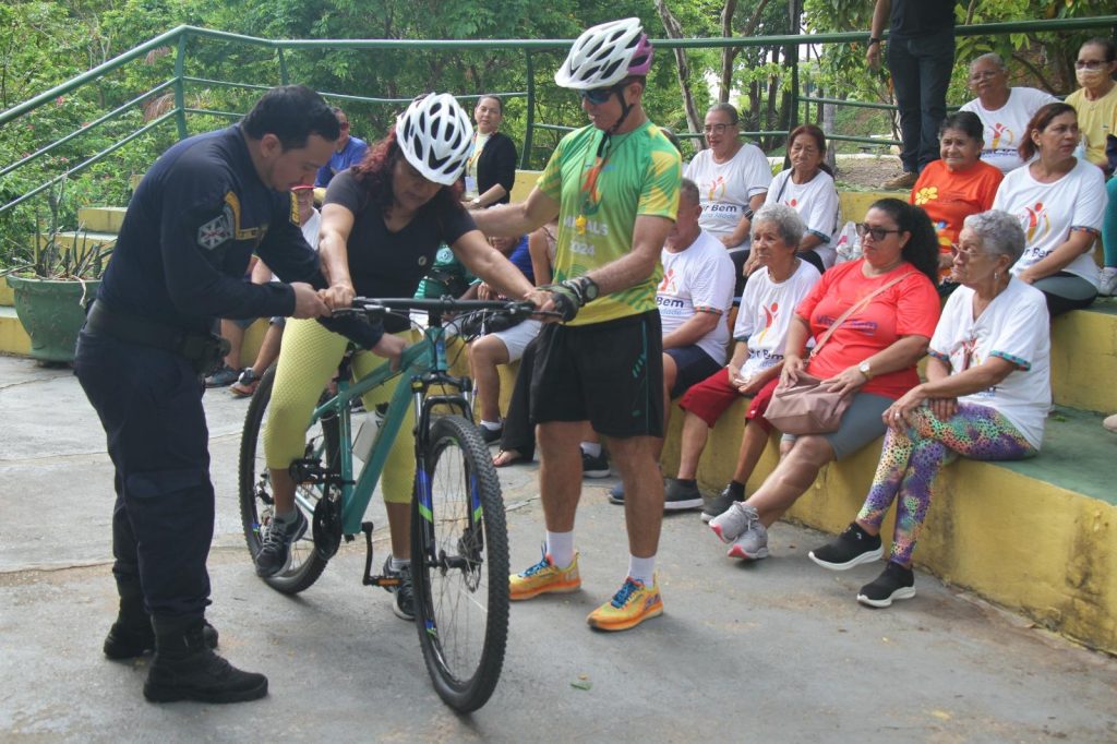 Projeto “Pedalando com a Melhor Idade” é lançado em Manaus