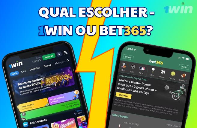 Qual casa de apostas é melhor – 1win ou Bet365?