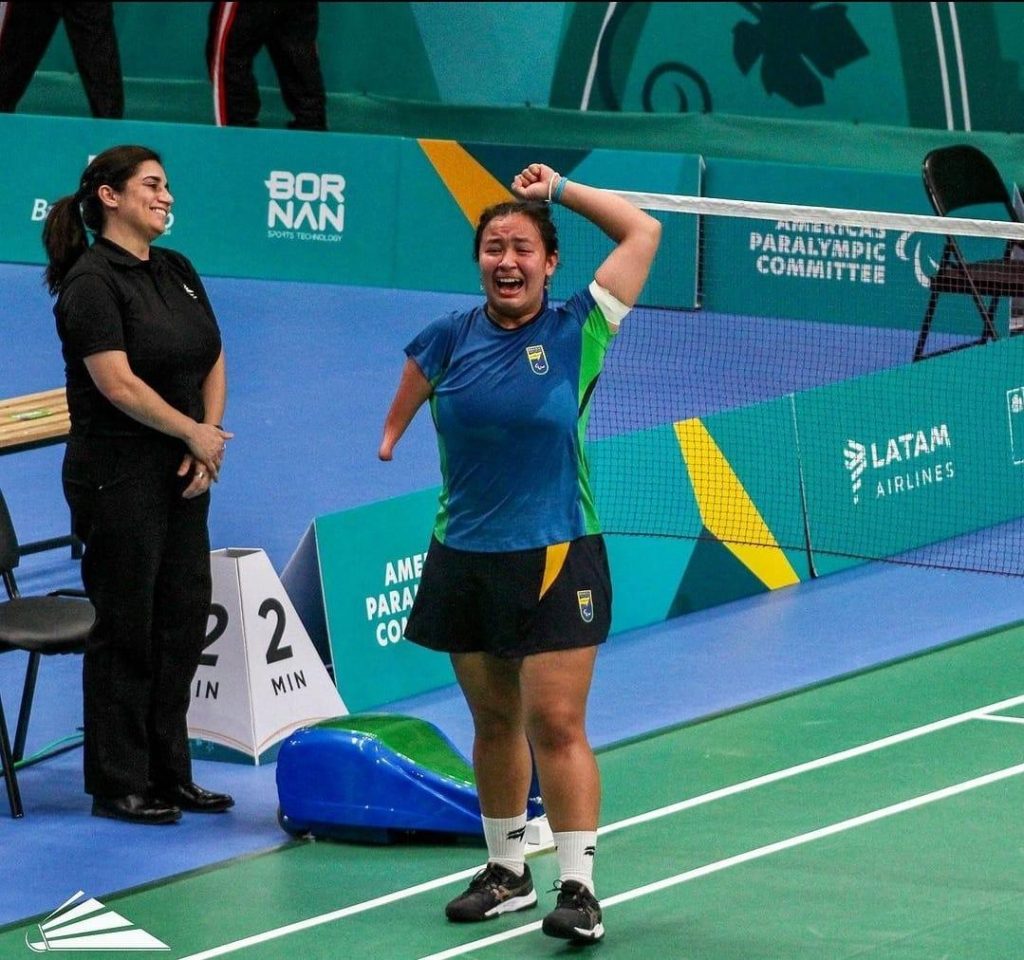 Amazonense Mikaela Almeida é bi-campeã no Parapan de Santiago