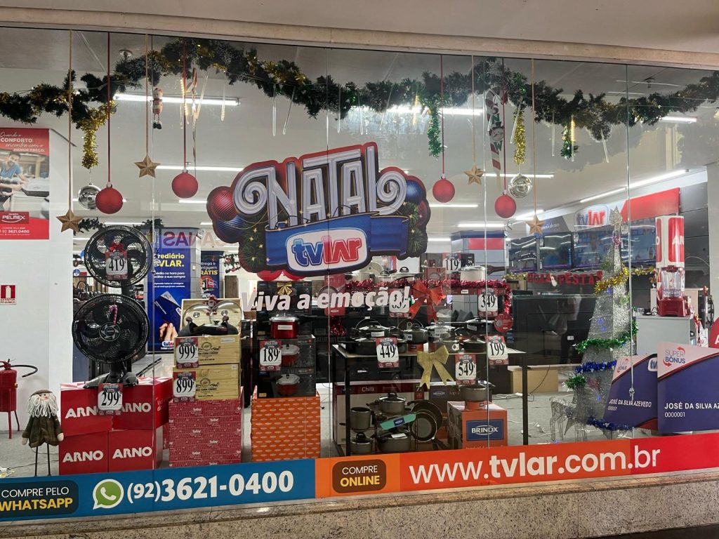 Campanha de Natal da TVLar promove descontos e dá presentes