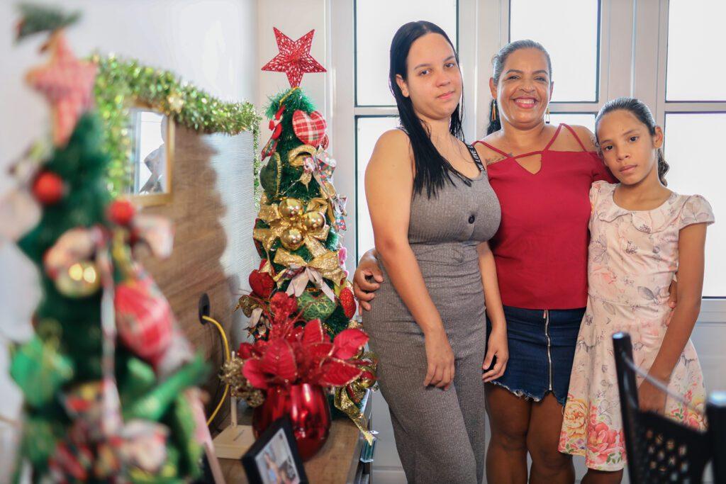 Famílias do Prosamin+ comemoram o primeiro Natal fora das áreas de risco