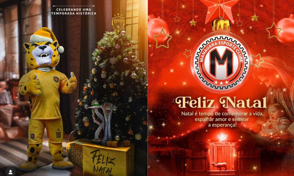 Clima de Natal invade clubes do Amazonas