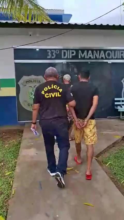 Polícia prende dupla que planejava roubar lotérica em Manaquiri