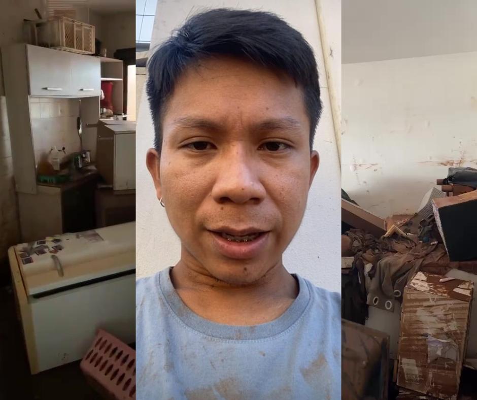 “Cenário de guerra”, diz amazonense que mora no Rio Grande do Sul