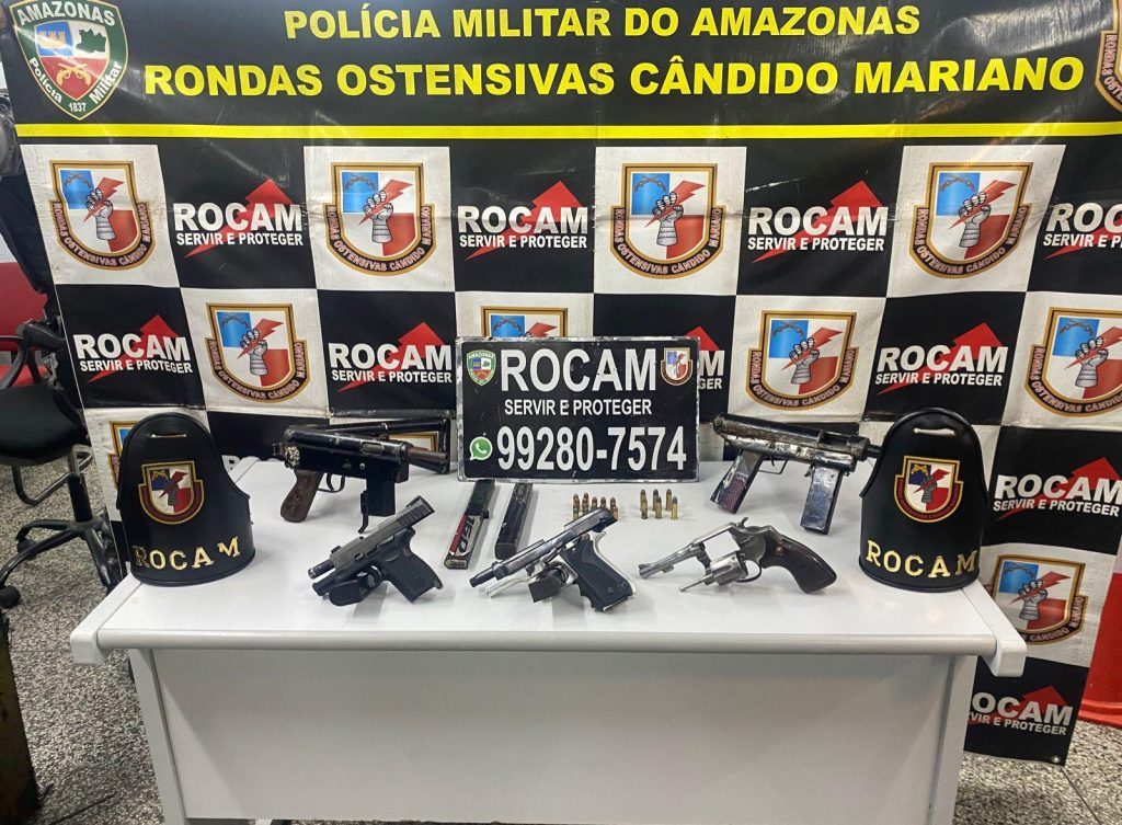 Suspeito é preso com submetralhadoras no Redenção