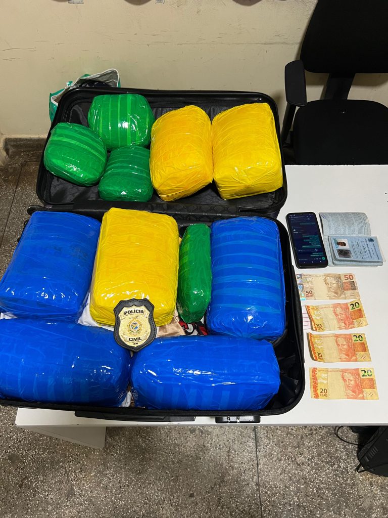 Homem é preso em flagrante com drogas avaliadas em R$ 150 mil