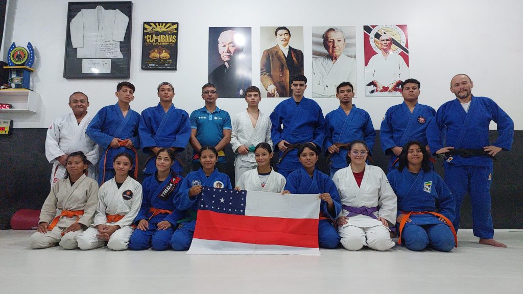 Seleção amazonense de judô escolar viaja a Maceió para JEB’s sub-18