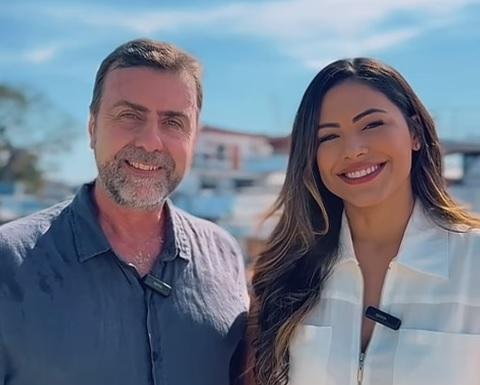 Em campanha para a prefeitura de Parintins, Brena Dianná cumpre agenda ao lado de petistas