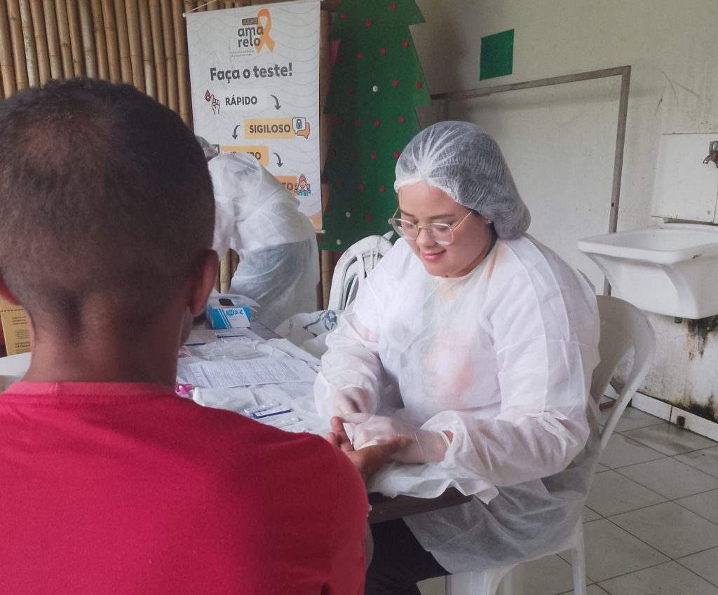 FVS-RCP oferece testes rápidos e orientações sobre hepatites