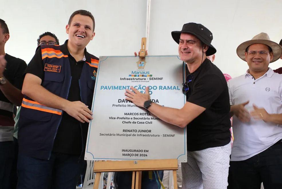 Renato Junior será o vice de David Almeida em consenso com MDB e PSD