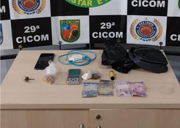 ‘Mosquito’ é preso enquanto vendia droga no Mauzinho